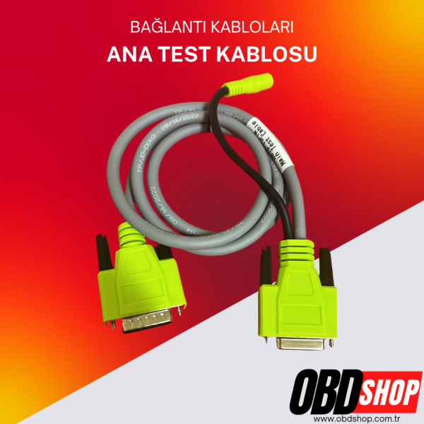 JDiag Ana Test Kablosu Silikon