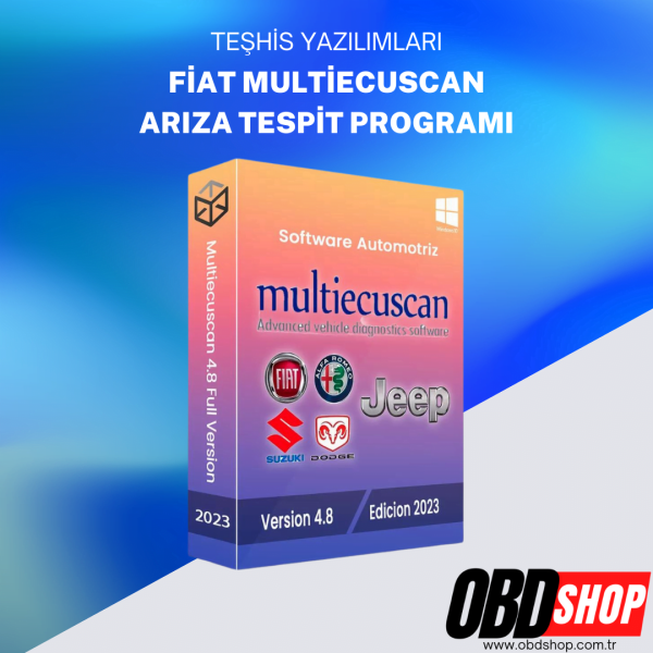 Fiat MultiEcusCan Arıza Tespit Yazılımı Türkçe