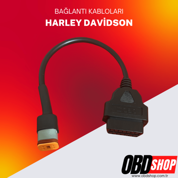 Harley Davidson 4 Pin Bağlantı Kablosu OBD