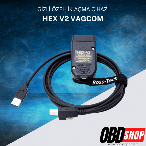 Vagcom Hex v2 24.7 2024 Gizli Özellik Aktifleştirme ve Arıza Tespit Cihazı