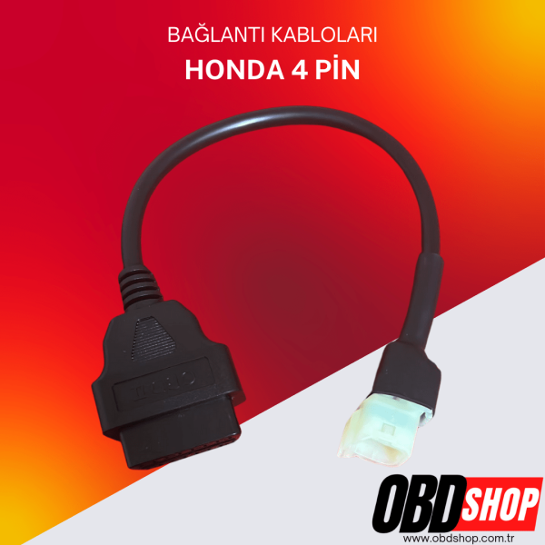 Honda 4 Pin Bağlantı Kablosu OBD
