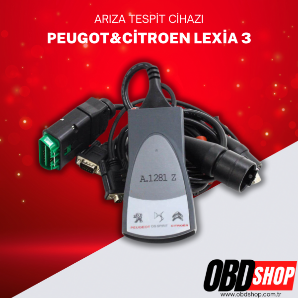 Peugeot Citroen Lexia 3 Arıza Tespit Cihazı