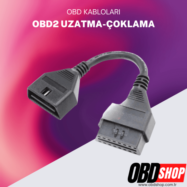 Launch Obd2 Uzatma Kablosu 20cm