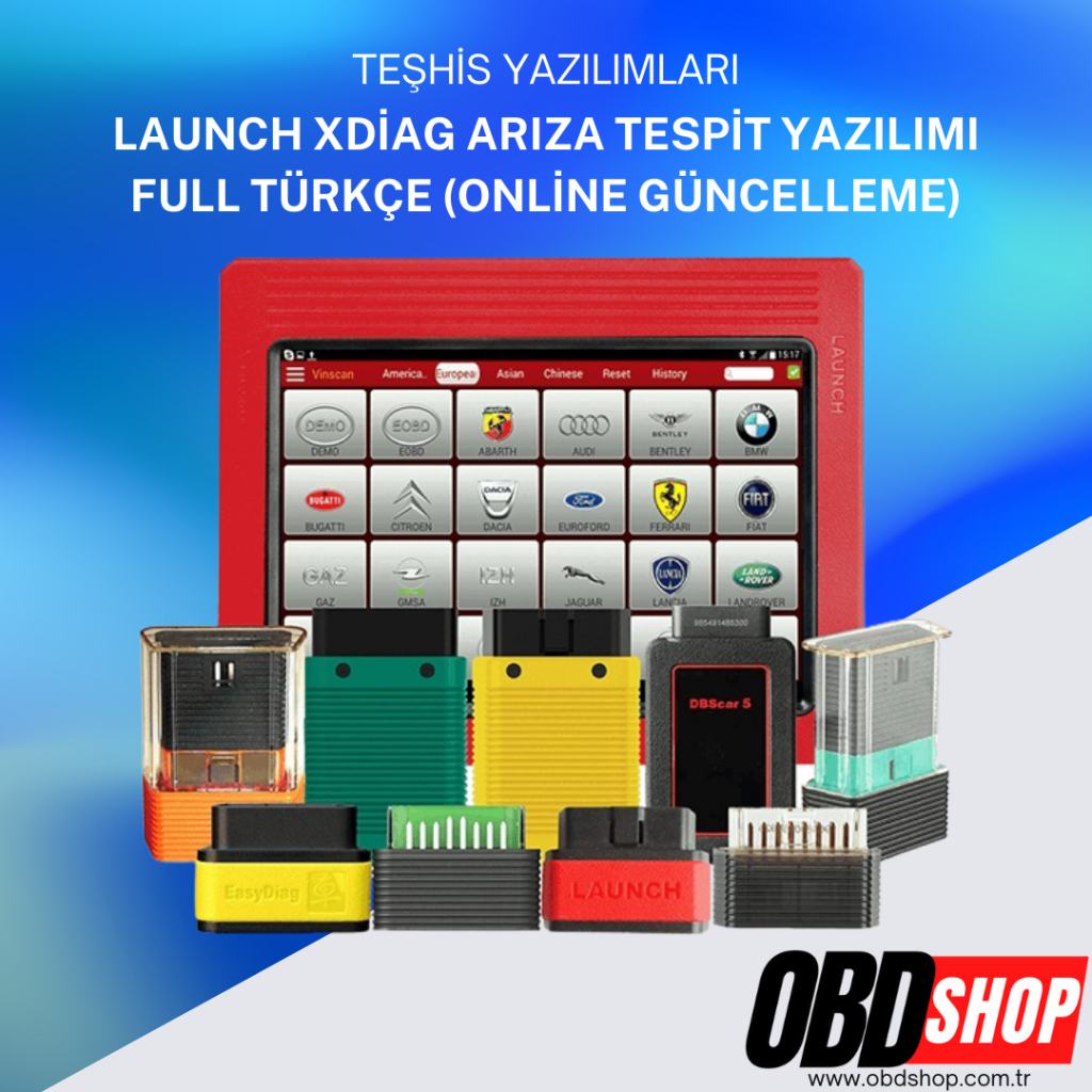 LAUNCH XDİAG ARIZA TESPİT YAZILIMI