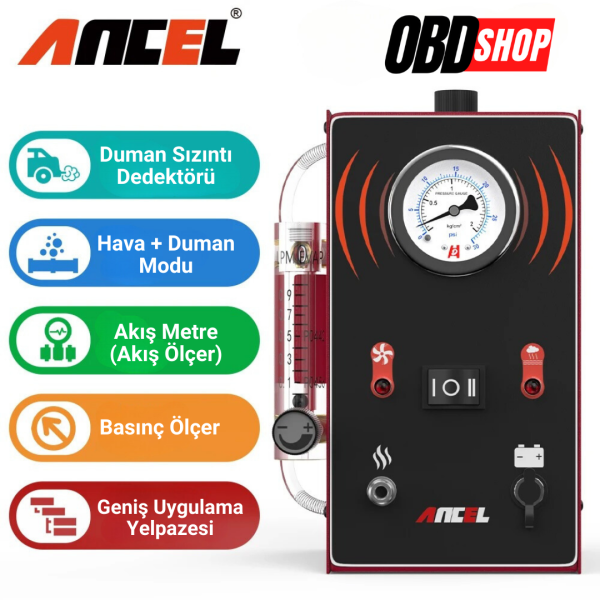 ancel s300 duman kaçak test cihazı